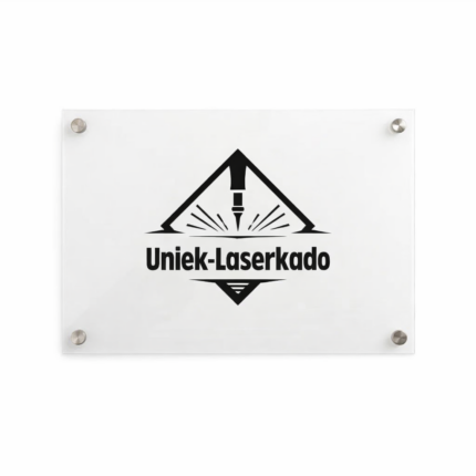 Gepersonaliseerd hangend glazen frame 30×20 cm